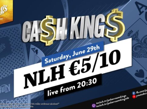 Samstag ab 20:30 Uhr – Ca$h King$ Special NLH €5/€10 aus dem King’s!