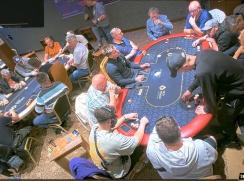 161 Entries kamen zum KaKo Cup an Tag 1A – 3er-Deal im PLO!