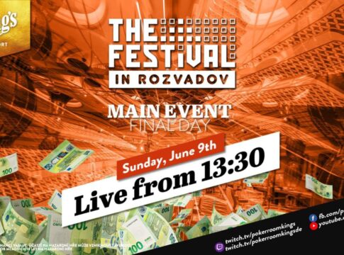 Sonntag ab 13:30 Uhr – Finale des €550 „The Festival“ Main Events aus dem King’s Resort!