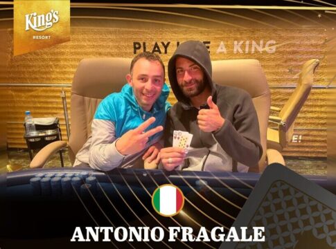 Antonio Fragale beim King’s Big Tuesday weiter auf Höhenflug!