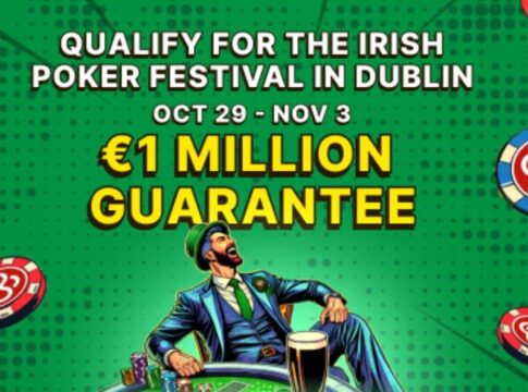 Über CoinPoker zum €1M Irish Poker Festival – ab $0,00!