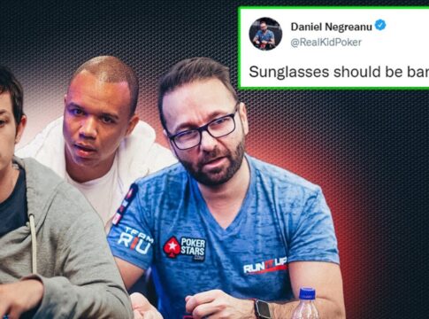 Lächerlich oder unfair – Sonnenbrillen am Pokertisch