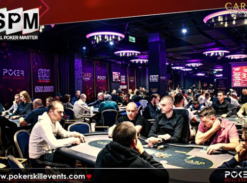 280 Entries zum Auftakt der Skill Poker Masters im Card Casino Bratislava!
