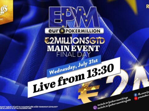 Mittwoch ab 13:30 Uhr – Final Table der €590 EPM 2 Million aus dem King’s!