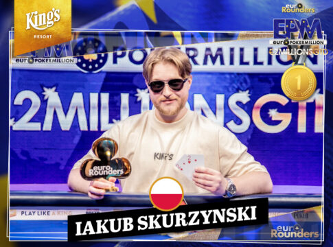 King’s – Iakub Skurzynski räumt €415.704 beim Euro Poker Million Rekord-Event ab!
