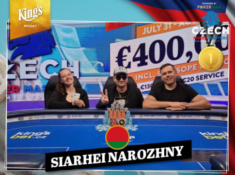 King’s: 4-way Deal entscheidet CPM High Roller; Siarhei Narozhny gewinnt €9.373!