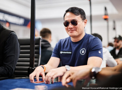 Samuel Ju am Finale Table des PokerGO Poker Masters Event #5!