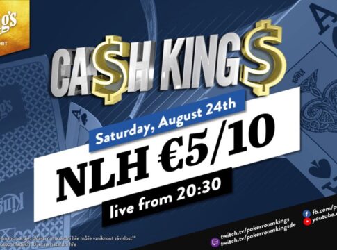 Samstag ab 20:30 Uhr – Ca$h King$ Special NLH €5/€10 aus dem King’s!
