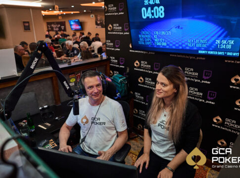 Freitag ab 18:00 Uhr – Tag 1b des €230 BHD Main Events aus dem GCA Pokerroom!