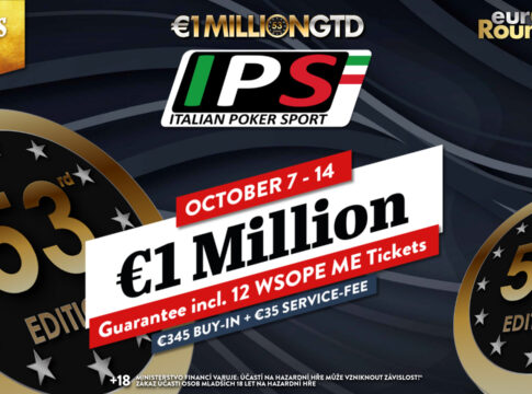 Ciao Rozvadov – Italian Poker Sport mit €1 Mio. GTD im King’s!