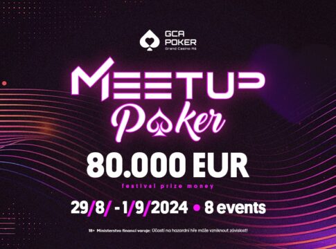 €80.000 Garantie beim Meetup Poker im GCA Pokerroom!