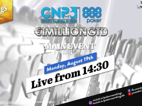 Montag ab 14:30 Uhr – Finale des €370 Circuit Nacional De Poker aus dem King’s!