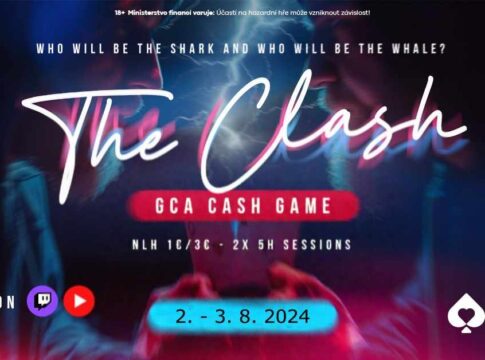 Samstag ab 20:15 Uhr – „The Clash“ Cash Game Part 2 aus dem GCA Pokerroom!