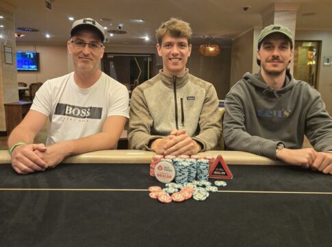 Sieger-Dreierlei beim Kickstarter im Grand Casino Aš!