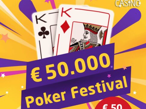 Garantierte 65k beim Poker Festival auf win2day, inkl. 5k Freeroll mit Jessica Teusl!