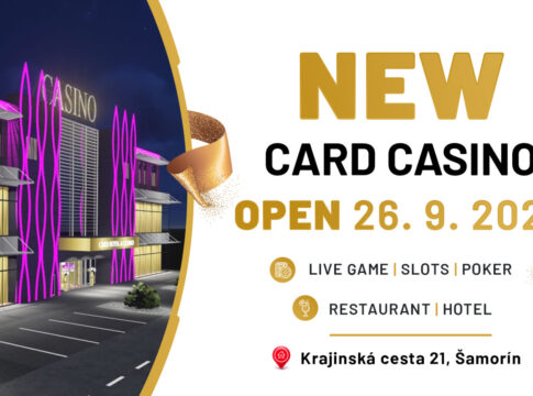 Schöner, größer, besser! Das neue Card Casino Bratislava eröffnet morgen!