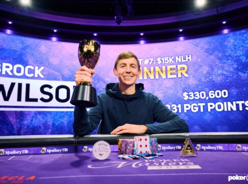 Souveräner Turniersieg für Brock Wilson bei den Poker Masters!