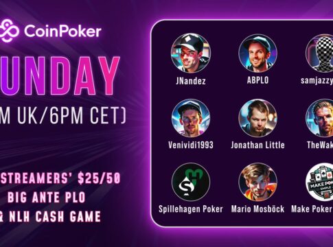 Ein frischgebackener Master und jede Menge Prominenz im CoinPoker VIP Game!