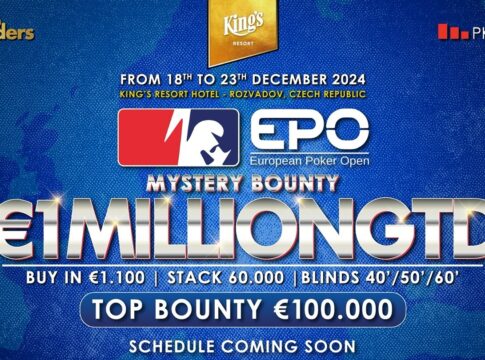 Losglück im King’s – EPO European Poker Open Mystery Bounty garantiert €1.000.000!