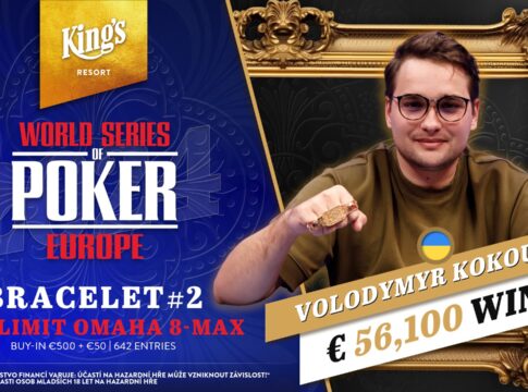 Volodymyr Kokoulin gewinnt erstes PLO-Bracelet bei WSOPE 2024 in Rozvadov!