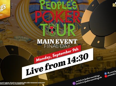 Montag ab 14:30 Uhr – Finale des €250 People’s Poker Tour Main Events aus dem King’s!