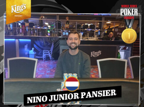Nino Pansier schnappt sich das 1k PLO Bounty bei der WSOPE im King’s!