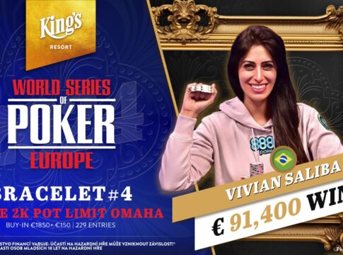 Nach 17 Stunden Finalmarathon: Vivi Saliba holt das €2k PLO Bracelet!