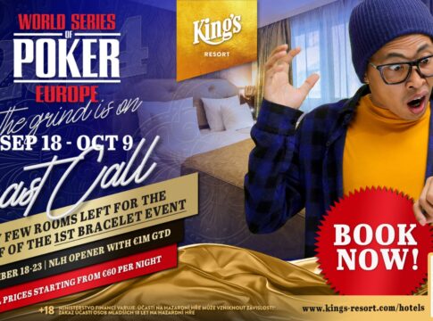 King’s Hotelzimmer bei WSOPE in Rozvadov werden knapp!