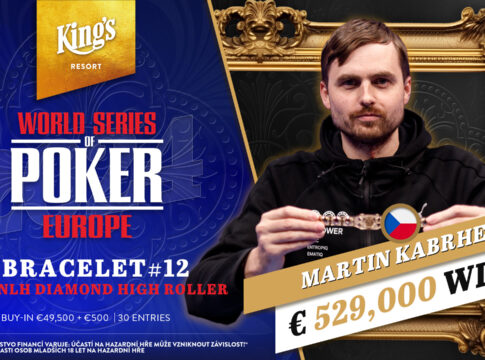 Alle unter den Tisch gespielt … und geredet: Kabrhel gewinnt Diamond HR Bracelet & €529k!