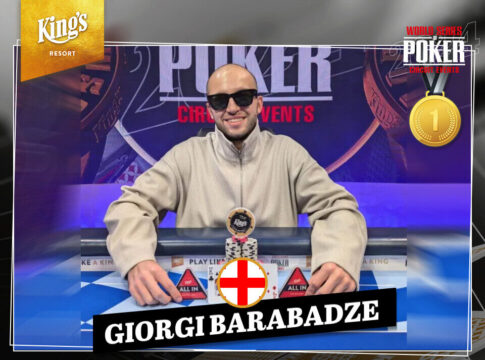 Barabadze surft zum WSOPC Mini Main Event-Sieg im King’s!