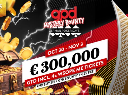 Mystery Bounty an Halloween! Die German Poker Days kommen ins King’s!