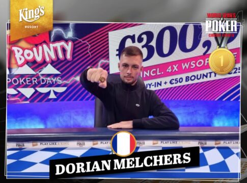 Melchers holt WSOPC Ring Nr. 3 in Mini-Teilnehmerfeld / CPT Tag 1 im King’s Casino Prag!