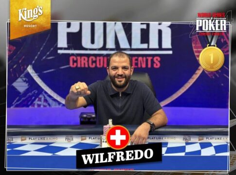 Schweizer Wilfredo stürmt zum Sieg beim WSOPC Main Event im King’s!