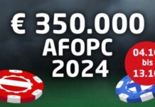win2day Highlight des Jahres: Die AFOPC kommt mit €350.000 an Garantien und täglichen MEs!