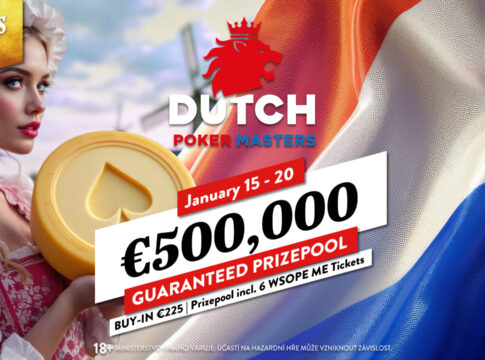 Neu im King’s! Dutch Poker Masters – €500k Garantie beim €225 Main Event!