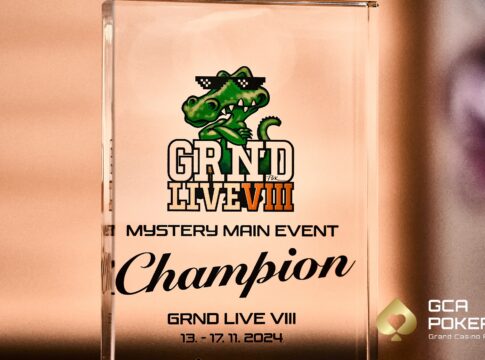 Ab 12:30 Uhr Livestream von Finaltag des GRND Live 8 Festival aus dem GCA Pokerroom!