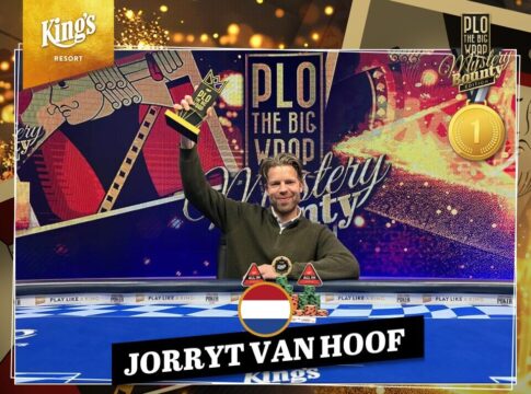Big Wrap im King’s: Jorryt van Hoof holt das 10k Platinum PLO High Roller!