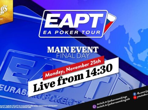 Montag ab 14:30 Uhr – Finaltag des €500 EA Poker Tour Main Events aus dem King’s!