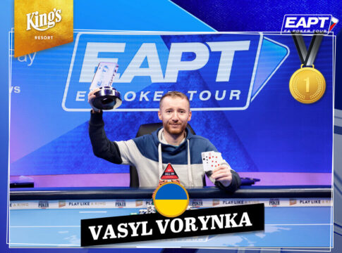 Victory für Vasyl Vorynka bei der EAPT Rozvadov – €52.350 für Platz 1 nach Deal!