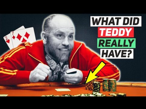 Was hat Teddy KGB in der letzten Rounders-Hand?