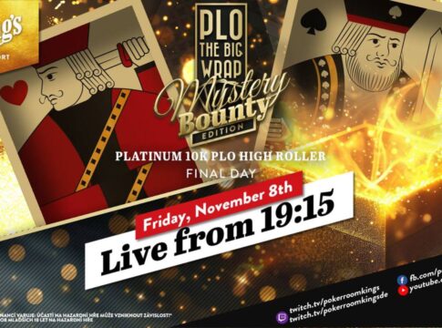 Freitag ab 19:15 Uhr – Finale des €10.000 „The Big Wrap“ Platinum High Roller aus dem King’s!