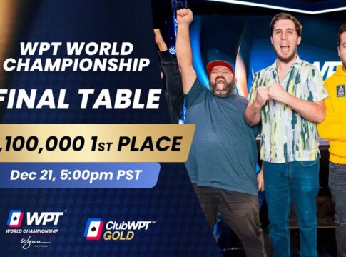 Sonntag ab 02:00 Uhr – Livestream vom Finale der $10.400 WPT World Championship!