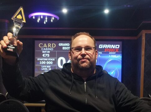 Niedermayer jubelt beim Christmas Grand Prix im Card Casino!