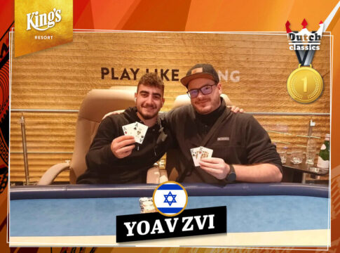 Yoav Zvi triumphiert beim Dutch Classics High Roller!