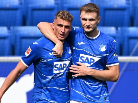Fußball Europa Cup  – TSG 1899 Hoffenheim und AS Rome unter Druck