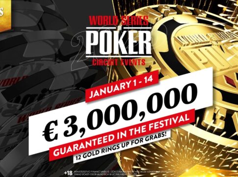Neujahrs-Knaller im King’s! €3.000.000 GTD im WSOP Circuit!