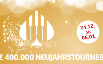 70 Turniere, €400.000 Garantie – die Neujahrstournee auf win2day!