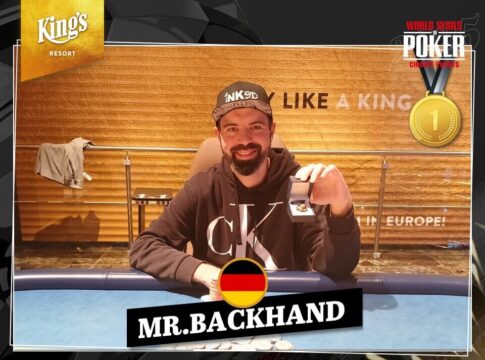 „Mr. Backhand“ holt den ersten WSOPC-Ring 2025 im King’s!