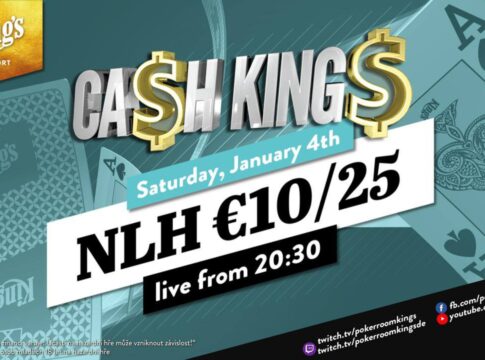 Samstag ab 20:30 Uhr – Ca$h King$ Special NLH €10/€25 aus dem King’s!