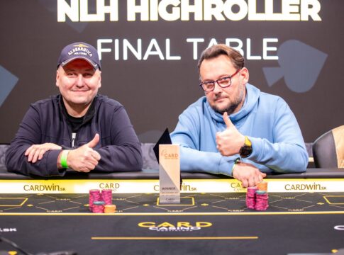 Chalupka & Roslan teilen sich das NLH Highroller / €225.000 Overlay im Card Poker Series ME!